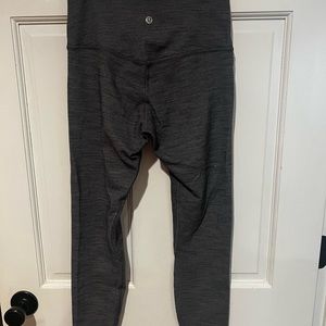 Lululemon Women’s Align Heather Grey Leggings Size 6 — High-Rise